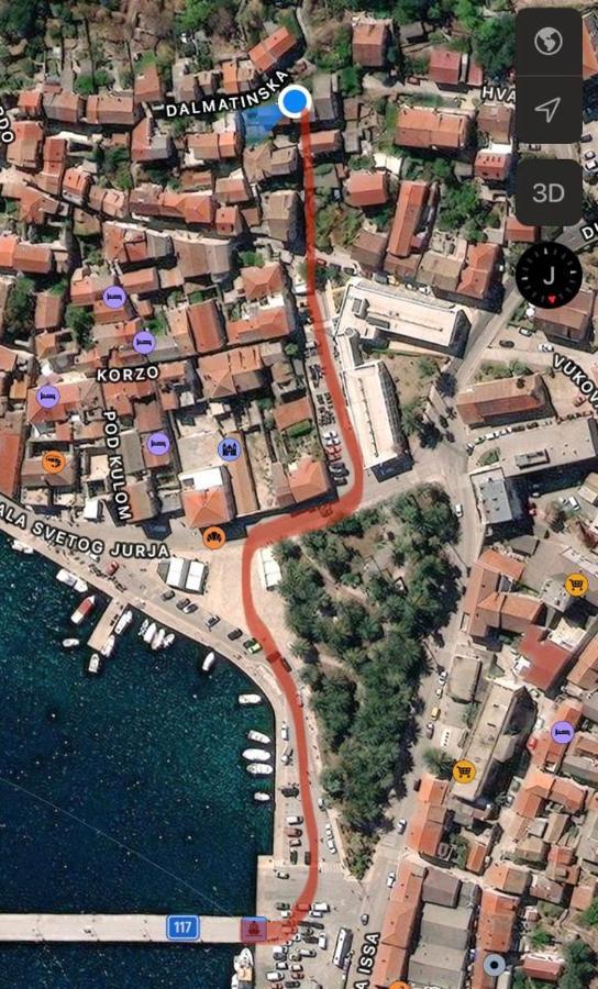 Studio Apartment Klaric Vis Esterno foto